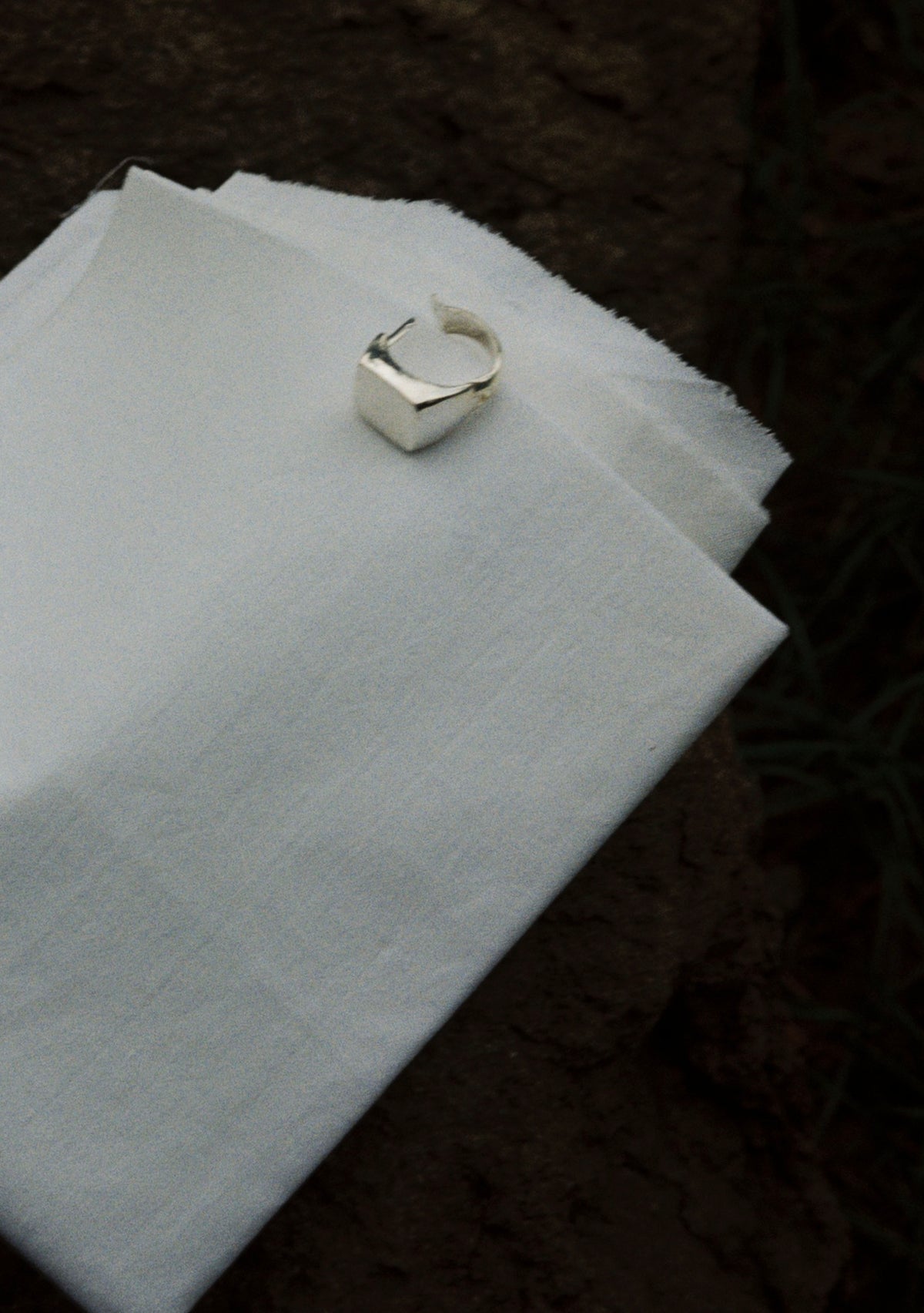 MEHMED - square mono earring