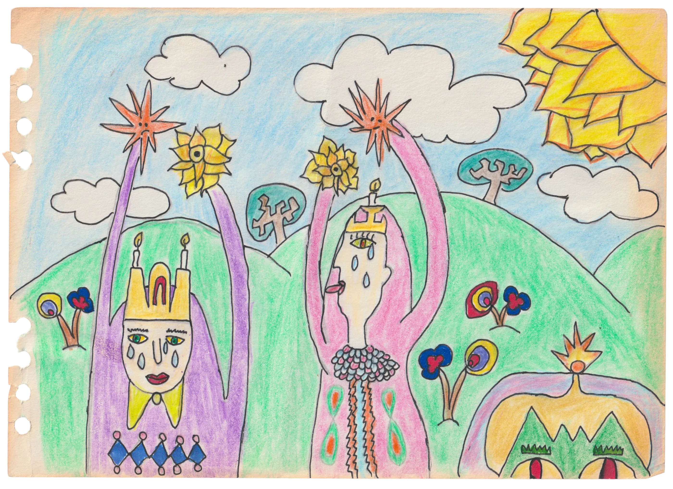 Hand-drawn illustration